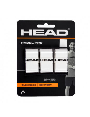 PACK PRO X3 BLANCO HEAD PADEL