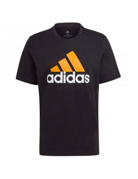 Propuesta prosa Línea de visión Camiseta Padel Adidas Logo manga corta Negro | EsportsPifarre.es